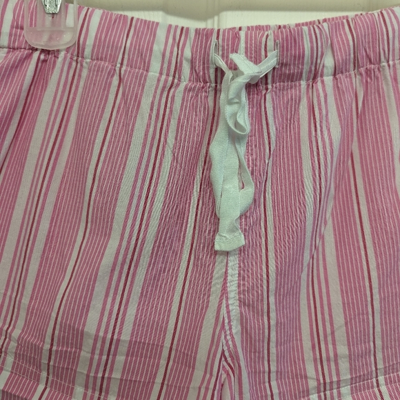 J.Crew Pink Striped pajama shorts - Picture 3 of 7